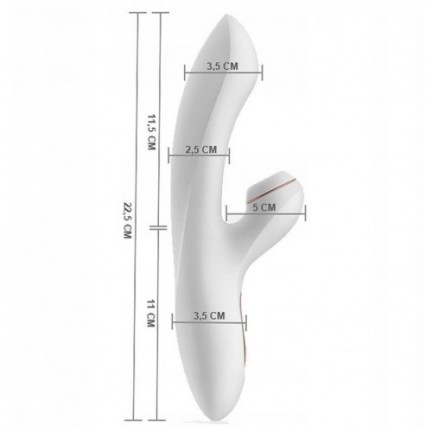 Вибратор с вакуумно-волновым стимулятором клитора Satisfyer Pro G-Spot Rabbit