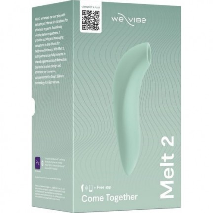 Вакуумно-волновой смарт-стимулятор клитора We-Vibe Melt 2 шалфей