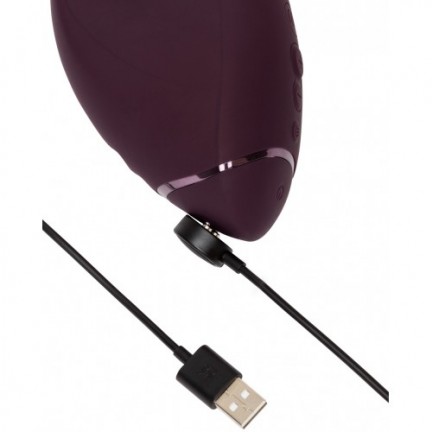 Роскошный вакуумный вибростимулятор для G точки и клитора Womanizer Next Duo фиолетовый