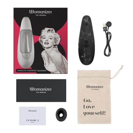 Бесконтактный стимулятор клитора Womanizer Marilyn Monroe Special Edition Бесконтактный стимулятор клитора Womanizer Marilyn Monroe Special Edition