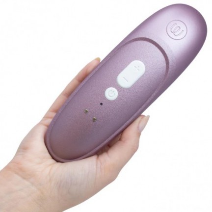 Бесконтактный вакуумно-волновой стимулятор клитора Womanizer Pro сиреневый