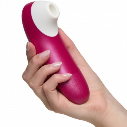Бесконтактный вакуумно-волновой стимулятор клитора Womanizer Pro розовый