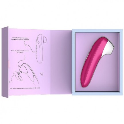 Бесконтактный вакуумно-волновой стимулятор клитора Womanizer Pro розовый