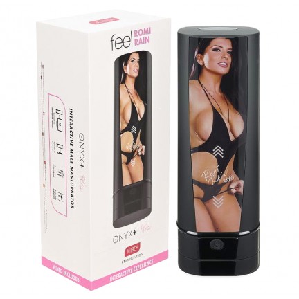 Автоматический мастурбатор для секса на расстоянии Kiiroo Onyx 2 Romi Rain