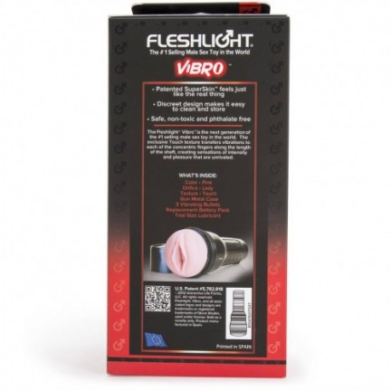 Мастурбатор с вибрацией Fleshlight Vibro Pink Lady