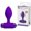 Анальная втулка с вибрацией Pretty Love Vibra Butt Plug фиолетовая