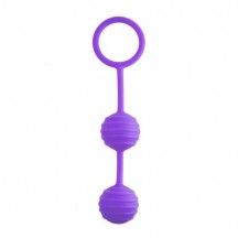 Вагинальные шарики Kegel ball фиолетовые