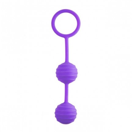 Вагинальные шарики Kegel ball фиолетовые