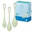 Вагинальные шарики Satisfyer Yoni Power 2 салатовые