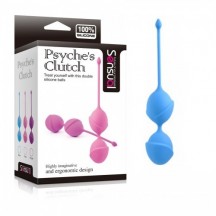 Вагинальные шарики Psyches Clutch голубые