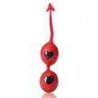 Шарики для вагинальных упражнений Dare Devils Red