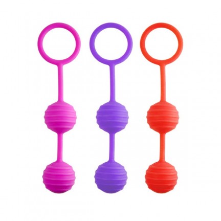 Шарики вагинальные Kegel ball розовые Шарики вагинальные Kegel ball розовые