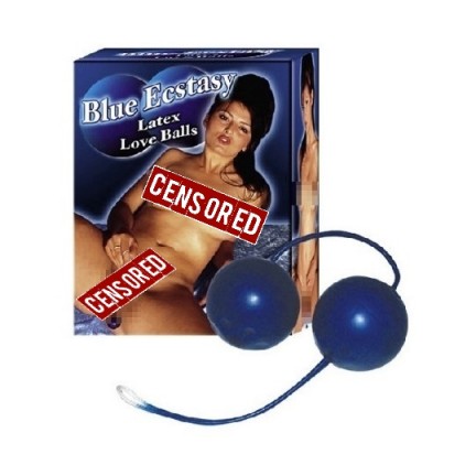 Шарики вагинальные Blue Ecstasy