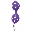 Вагинальные шарики на сцепке Duo Balls Hot Purple