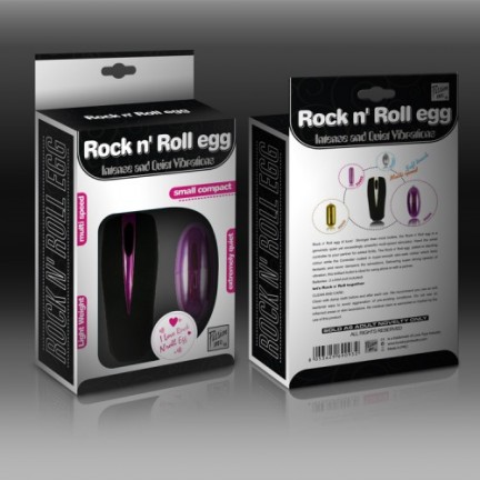 Золотое виброяйцо Rock n Roll egg