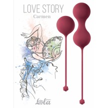 Набор вагинальных шариков Love Story Carmen Wine Red