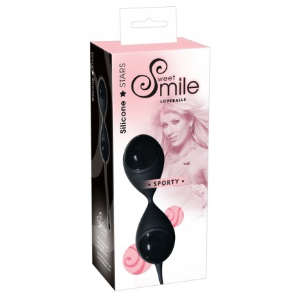 Вагинальные шарики Smile Balls черные