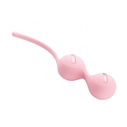 Вагинальные шарики со смещённым центром тяжести Pretty Love Kegel Tighten Up I, розовые