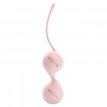 Вагинальные шарики со смещённым центром тяжести Pretty Love Kegel Tighten Up I, нежно-розовые