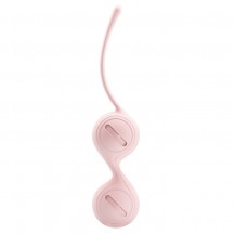 Вагинальные шарики со смещённым центром тяжести Pretty Love Kegel Tighten Up I, нежно-розовые