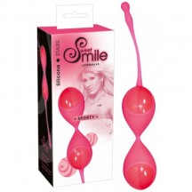 Вагинальные шарики Smile Balls розовые