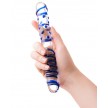 Двусторонний фаллоимитатор Sexus Glass, стекло
