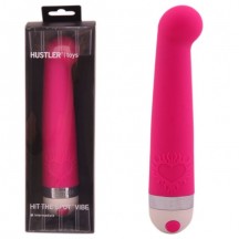 Розовый вибромассажер G-точки Hit The Spot Pink