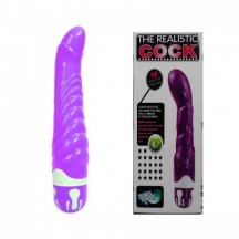 Хай-тек вибратор The Realistic Cock фиолетовый