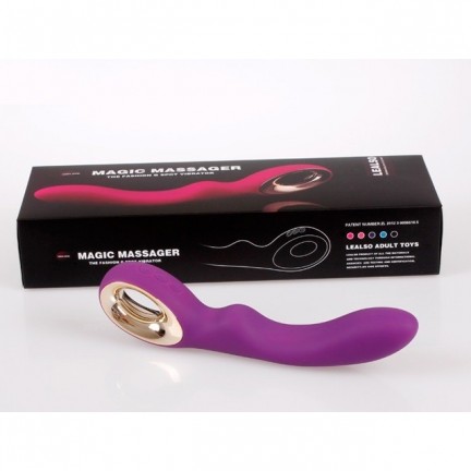 Вибратор для точки-G Lily Luxury Vibrator пурпурный Вибратор для точки-G Lily Luxury Vibrator пурпурный