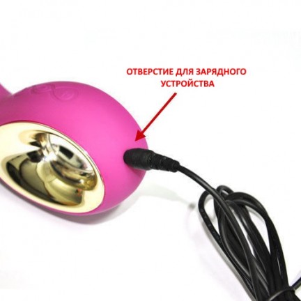 Вибратор для точки-G Lily Luxury Vibrator пурпурный Вибратор для точки-G Lily Luxury Vibrator пурпурный