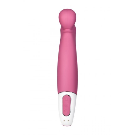 Розовый вибратор Satisfyer Vibes Petting Hippo для точки G