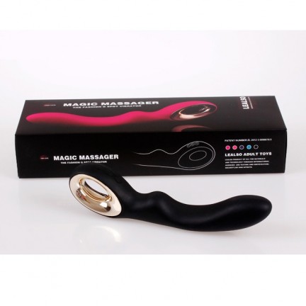 Вибратор для точки-G Lily Luxury Vibrator чёрный Вибратор для точки-G Lily Luxury Vibrator чёрный
