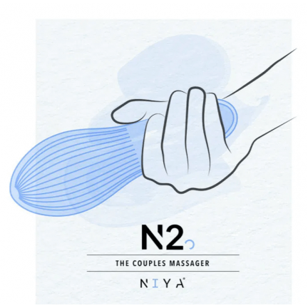 Вибромассажер для пар Rocks Off Niya 2 фиолетовый Вибромассажер для пар Rocks Off Niya 2 фиолетовый