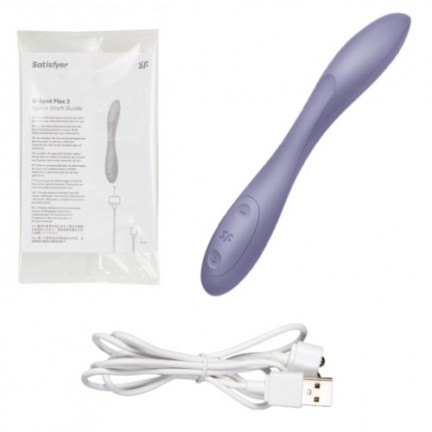Гибкий вибратор для точки G Satisfyer G-Spot Flex 2 сиреневый Гибкий вибратор для точки G Satisfyer G-Spot Flex 2 сиреневый