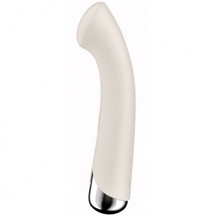 Вибратор для точки G с ротацией Satisfyer Spinning G-Spot 1 Beige Вибратор для точки G с ротацией Satisfyer Spinning G-Spot 1 Beige