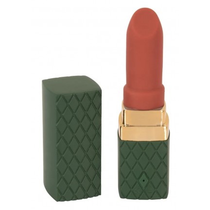 Мини-вибратор Emerald Split Lipstick Luxurious