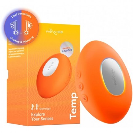 Клиторальный вибростимулятор с функцией нагрева и охлаждения We-Vibe Temp