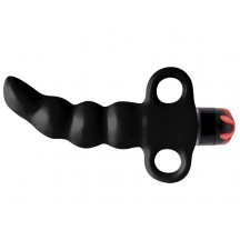 Стимулятор простаты Silicone P.E. Vibe Small Black