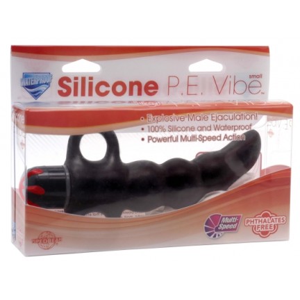 Стимулятор простаты Silicone P.E. Vibe Small Black