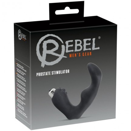 Черный cтимулятор простаты Rebel Черный cтимулятор простаты Rebel