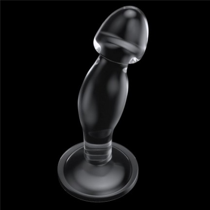 Прозрачная анальная втулка Lovetoy Flawless Clear Prostate Plug 17 см