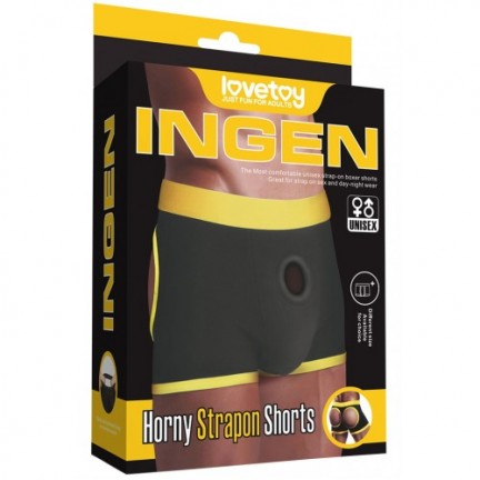 Шорты для страпона Horny Strapon Shorts S