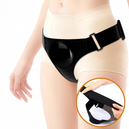 Вибро-страпон на трусиках Pretty Love Harness Briefs Oher с имитацией семяизвержения 20 см