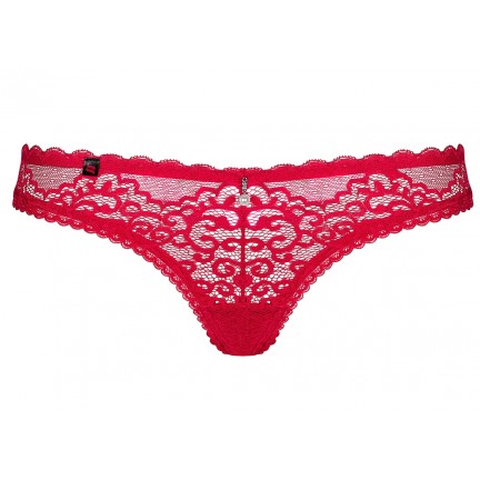 Кружевные красные трусики-стринги Rougebelle L/XL Кружевные красные трусики-стринги Rougebelle L/XL