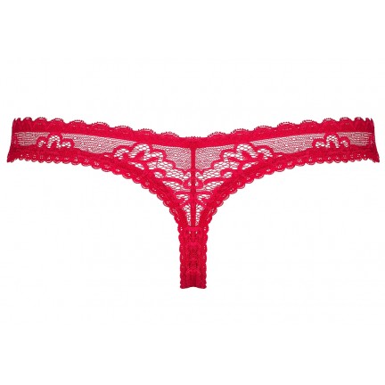 Кружевные красные трусики-стринги Rougebelle L/XL Кружевные красные трусики-стринги Rougebelle L/XL