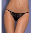Миниатюрные черные стринги Intensa S/M