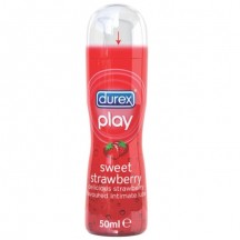 Гель-смазка Durex Play Sweet Strawberry с возбуждающим ароматом клубники 50 мл