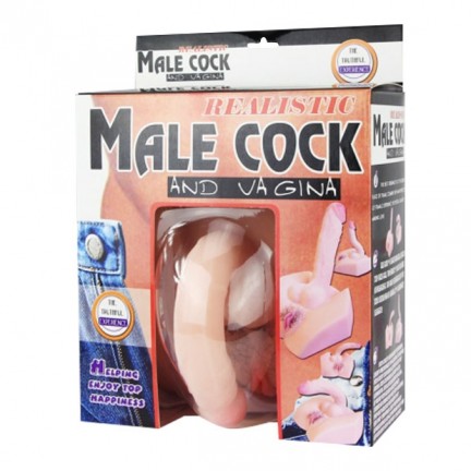 Вагина и фаллос с вибрацией Male Cock and Vagina