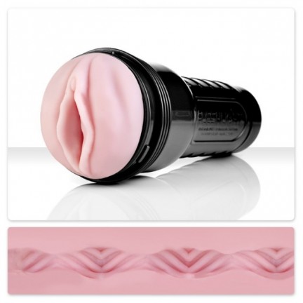 Вагина-мастурбатор с волнообразным каналом Fleshlight: Pink Lady Vortex