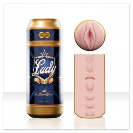 Вагина-мастурбатор в банке Fleshlight Siac: Lady Lager